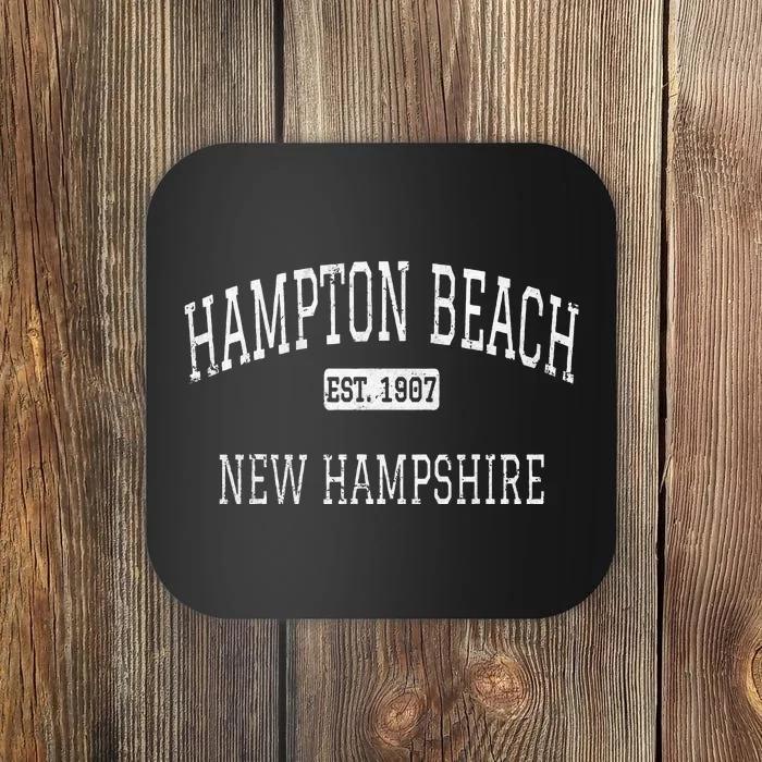 Hampton Beach New Hampshire Nh Vintage Coaster