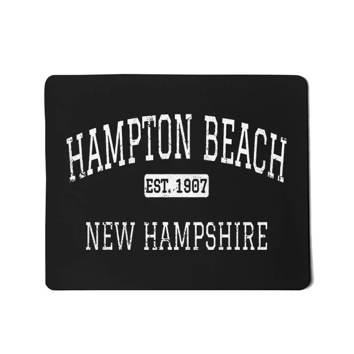 Hampton Beach New Hampshire Nh Vintage Mousepad