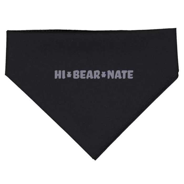 Hi Bear Nate USA-Made Doggie Bandana