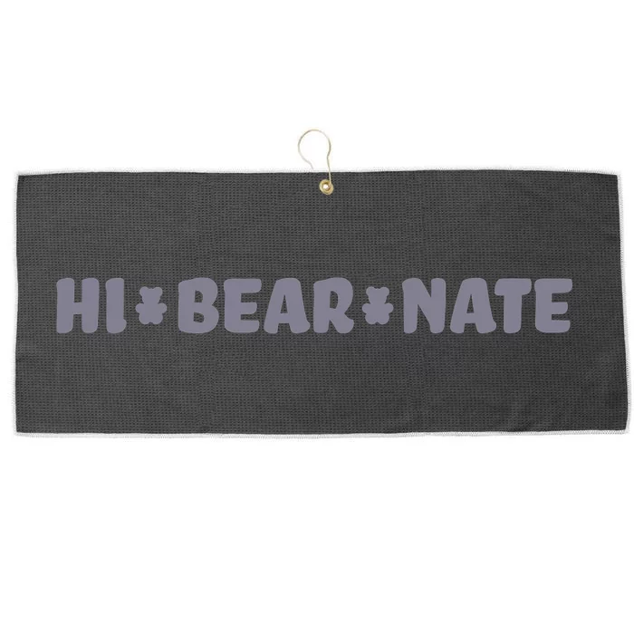 Hi Bear Nate Large Microfiber Waffle Golf Towel