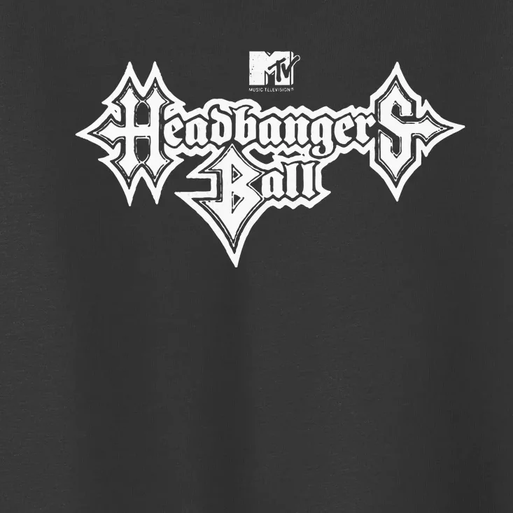 Headbangers Ball Outline Logo Toddler T-Shirt