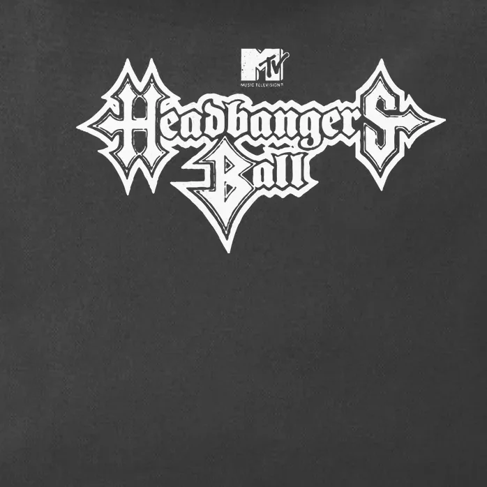 Headbangers Ball Outline Logo Zip Tote Bag