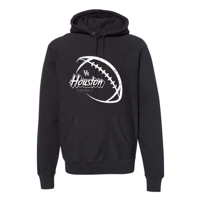 H.O.U.S.T.O.N Black Out Football H.O.U.S.T.O.N Cougars Premium Hoodie