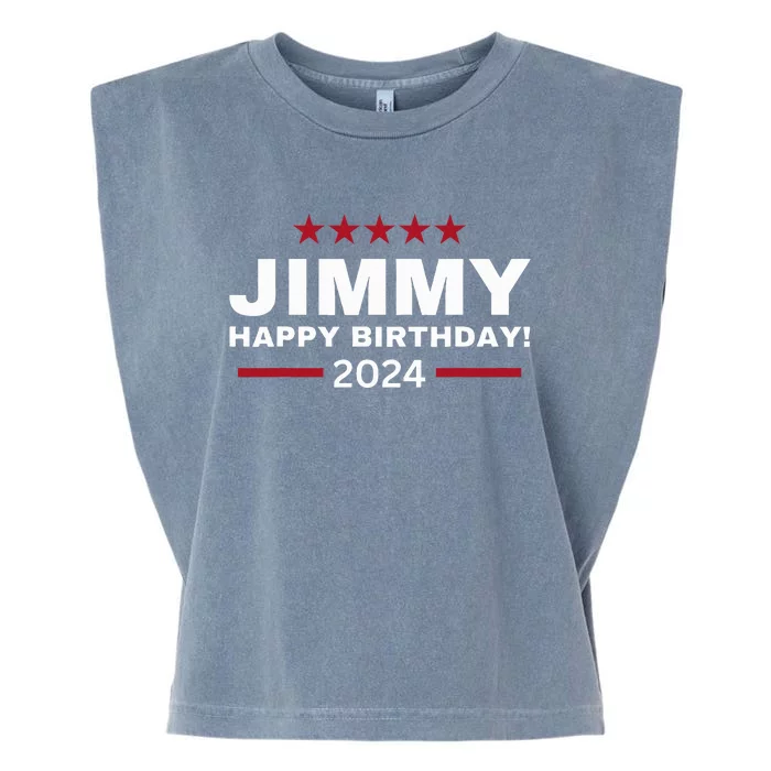 Happy Birthday President Jimmy Carter 1976 Trending America Garment-Dyed Women's Muscle Tee