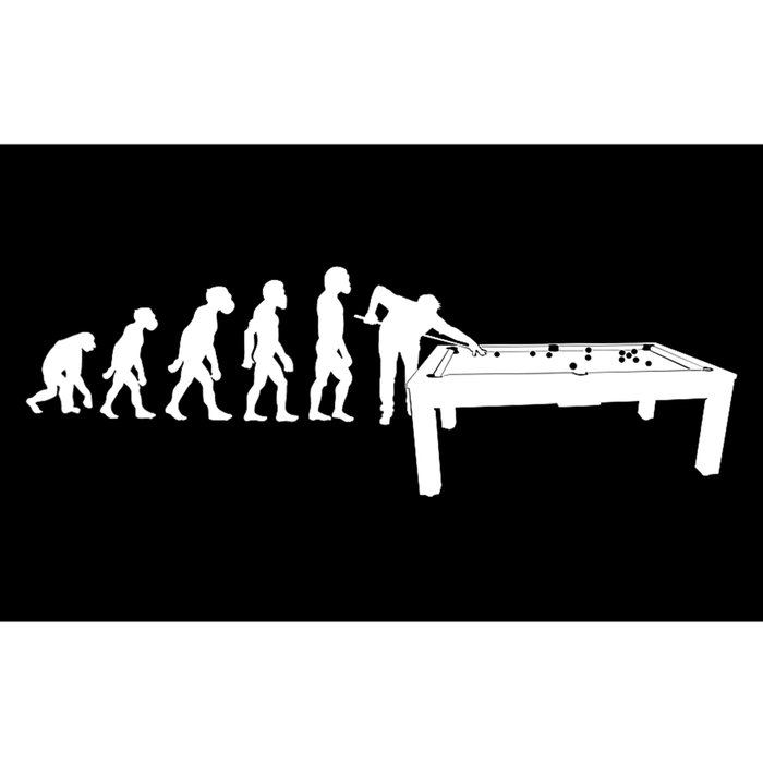 Human Billiards Player Evolution Funny 8 Ball Pool Cue Stick Gift Bumper Sticker