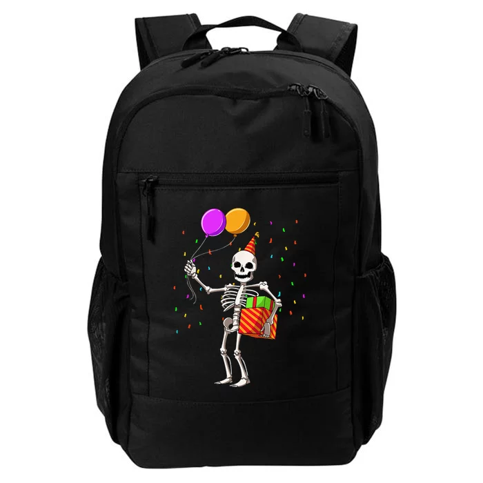 Halloween Birthday Party Outfit Skeleton Birthday Party Daily Commute Backpack