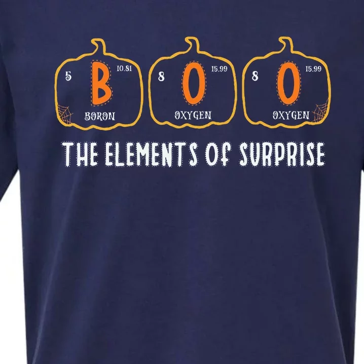 Halloween Boo Primary Elements Of Surprise Science Sueded Cloud Jersey T-Shirt