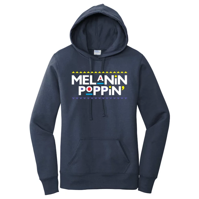 Hbcu Black Pride Trendy Melanin Poppin' Gift Women's Pullover Hoodie