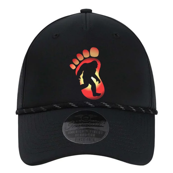 Halloween Bigfoot Pumpkin Silhouette Gift Performance The Dyno Cap