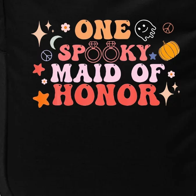 Halloween Bachelorette Party Spooky Maid of Honor Impact Tech Backpack