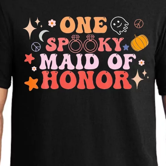 Halloween Bachelorette Party Spooky Maid of Honor Pajama Set