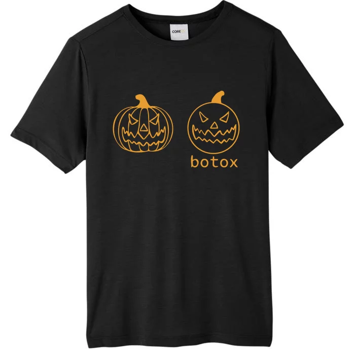 Halloween Botox Pumpkin Funny ChromaSoft Performance T-Shirt