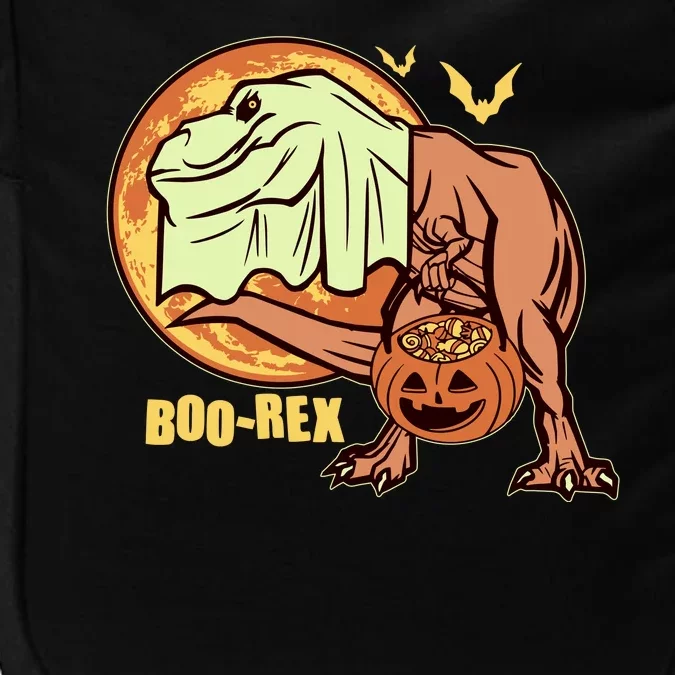 Halloween Boo Rex Trex Dinosaur Ghost Impact Tech Backpack