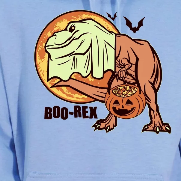 Halloween Boo Rex Trex Dinosaur Ghost Unisex Surf Hoodie