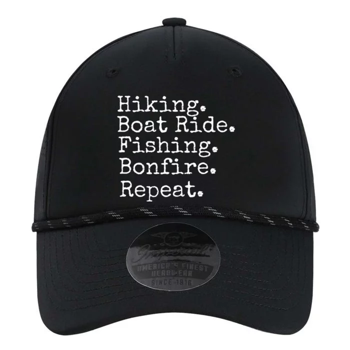 Hiking Boat Ride Fishing Bonfire Repeat Cruise Trip Summer Performance The Dyno Cap