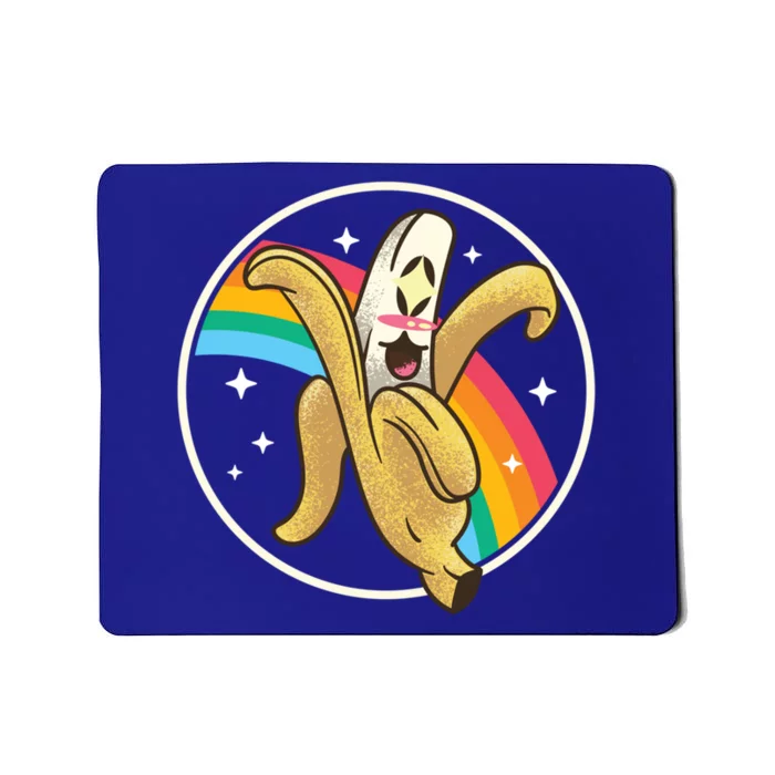 Happy Banana Rainbow Japan Style Otaku Kawaii Vaporwave Gift Mousepad