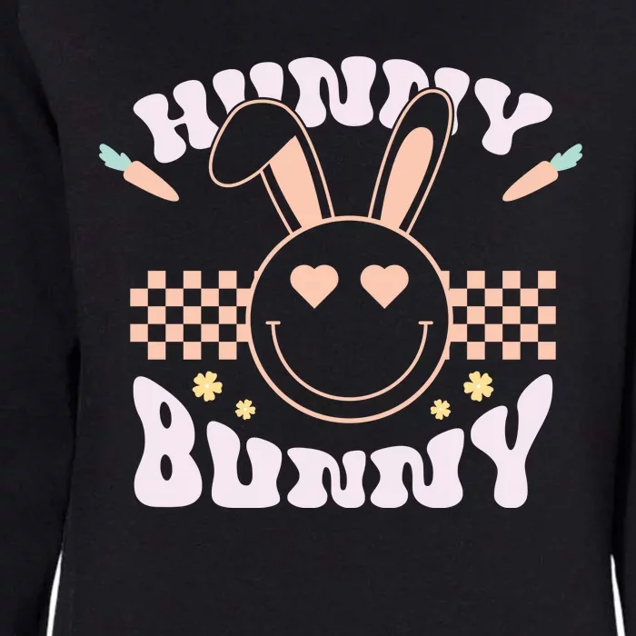 Hunny Bunny Retro Easter Holiday Womens California Wash Sweatshirt