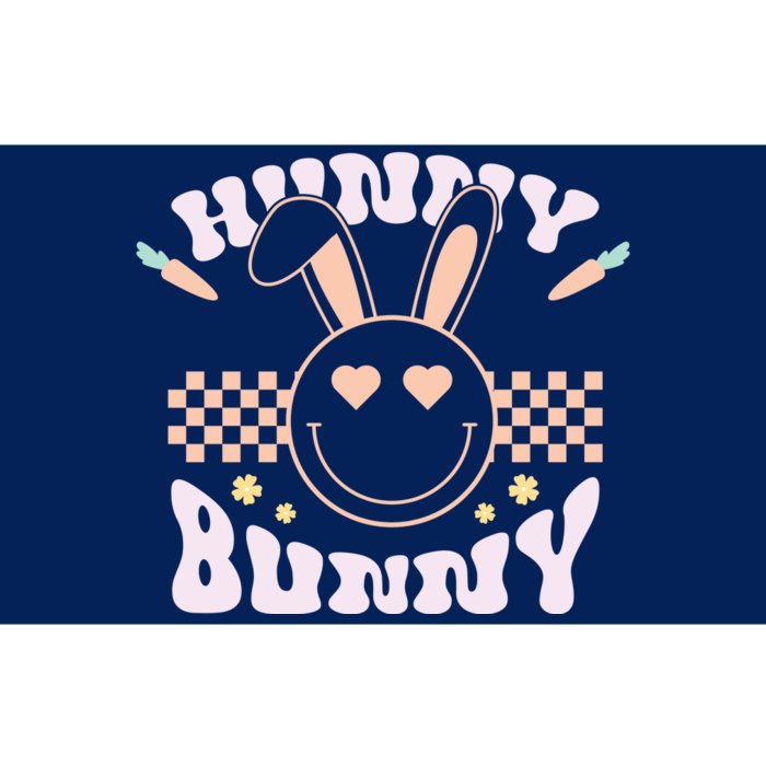 Hunny Bunny Retro Easter Holiday Bumper Sticker