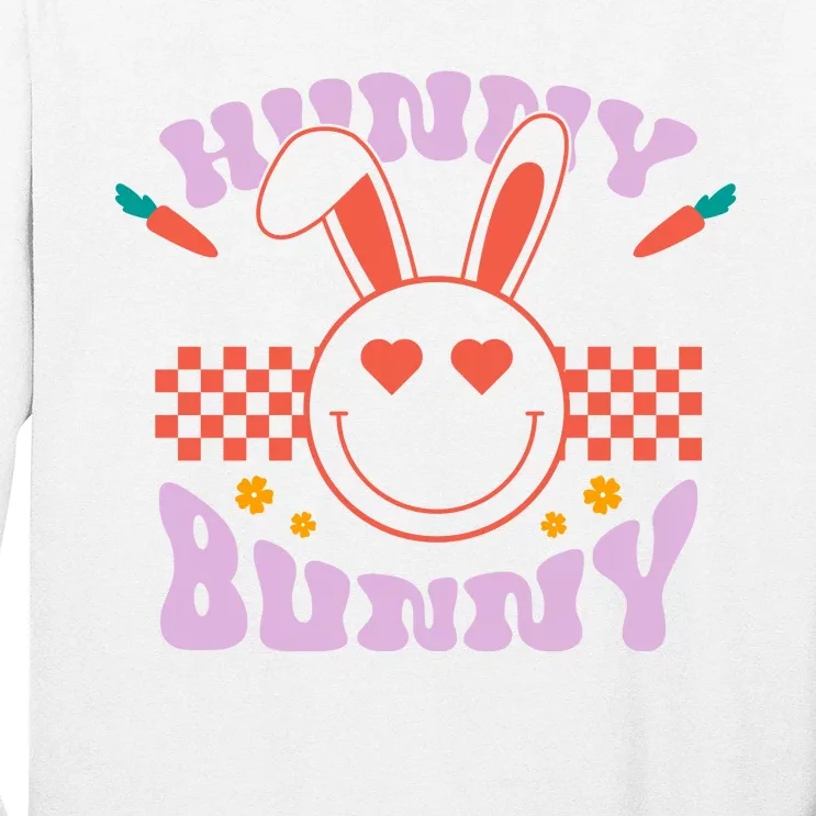 Hunny Bunny Retro Easter Holiday Long Sleeve Shirt