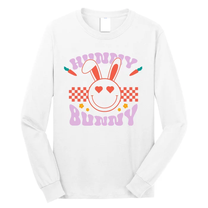 Hunny Bunny Retro Easter Holiday Long Sleeve Shirt