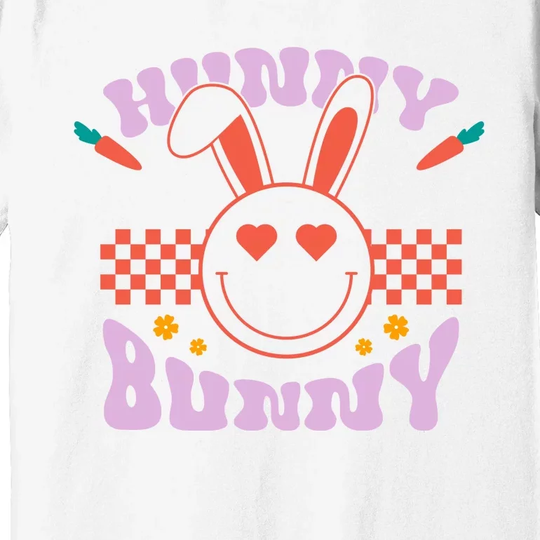 Hunny Bunny Retro Easter Holiday Premium T-Shirt