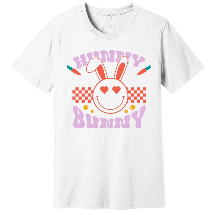 Hunny Bunny Retro Easter Holiday Premium T-Shirt