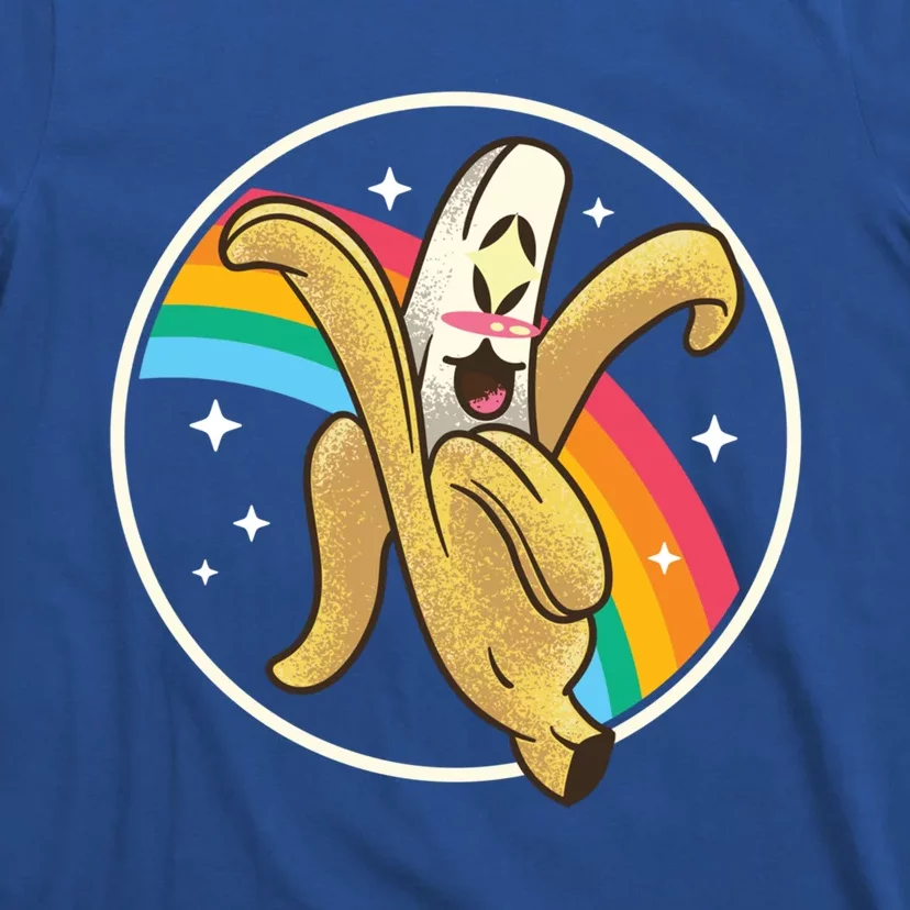 Happy Banana Rainbow Japan Style Otaku Kawaii Vaporwave Funny Gift T-Shirt