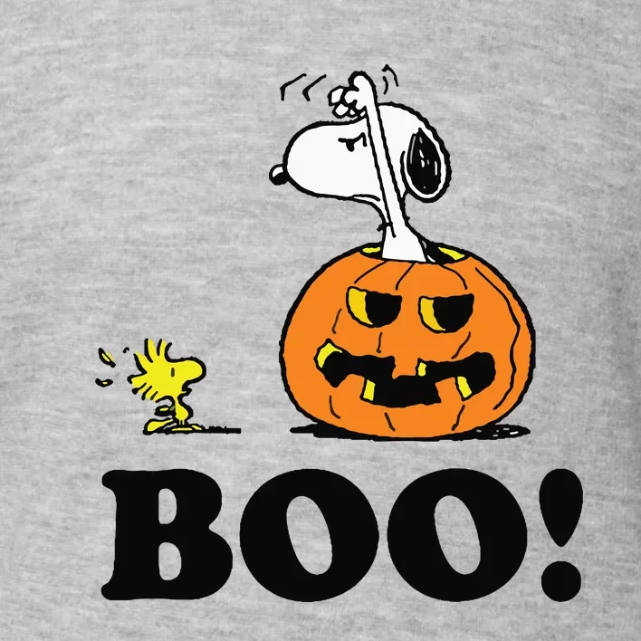 Halloween Boo Raglan Baseball Toddler Sweatshirt