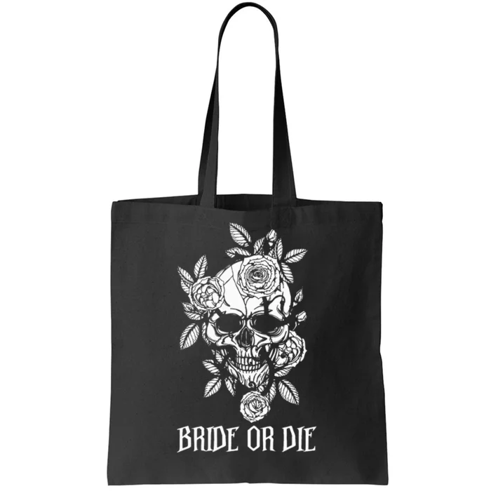 Halloween Bride Squad Spooky Bachelorette Party Favor Tote Bag