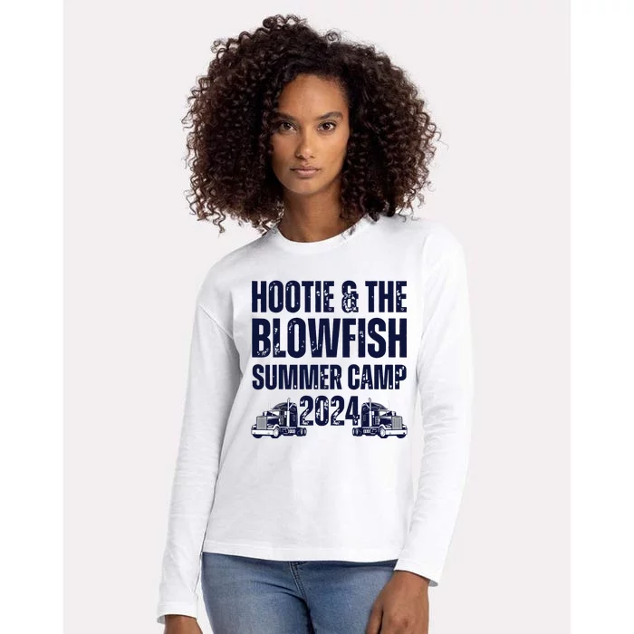 Hootie Blowfish Summer Camp With Trucks 2024 Womens Cotton Relaxed Long Sleeve T-Shirt