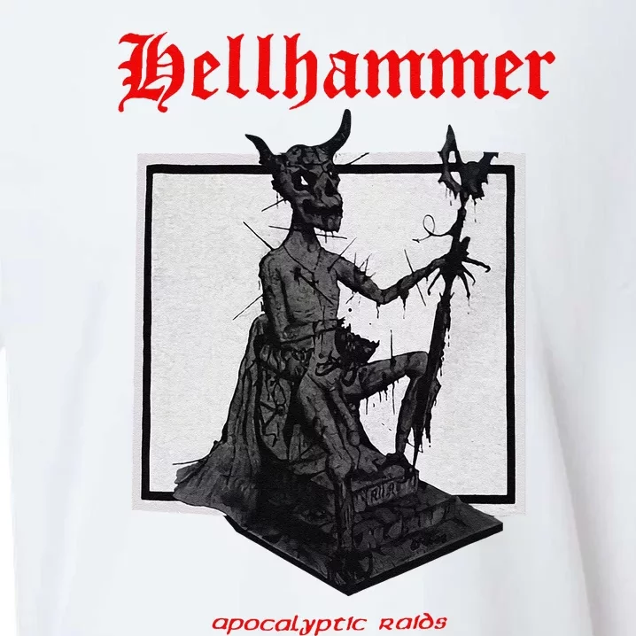 Hellhammer Black Statue Sueded Cloud Jersey T-Shirt