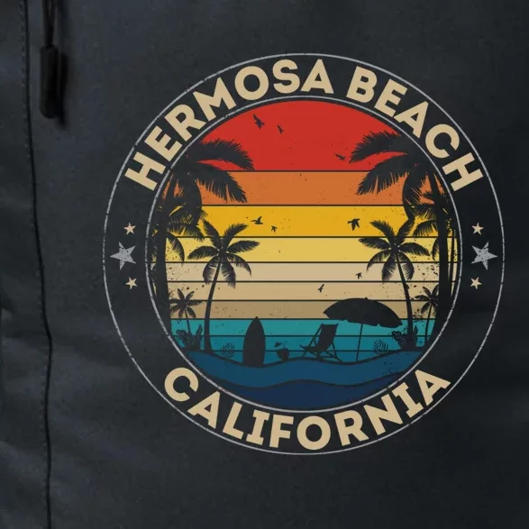 Hermosa Beach Souvenir Gift California Reminder Gift Daily Commute Backpack