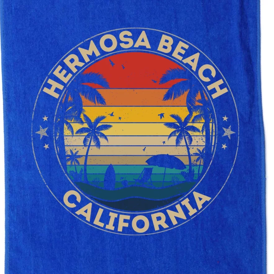 Hermosa Beach Souvenir Gift California Reminder Gift Platinum Collection Golf Towel