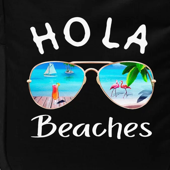 Hola Beaches Summer Sunglasses Flamingo Beach Ocean Impact Tech Backpack