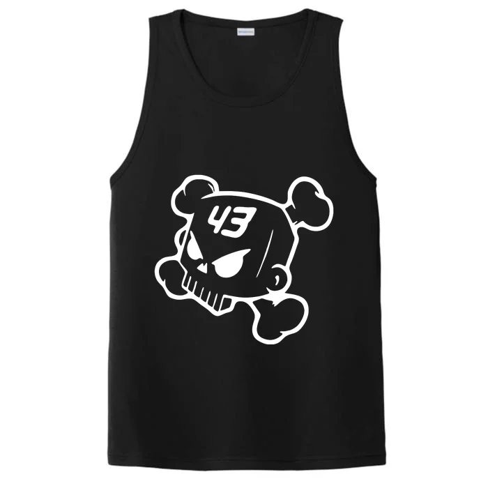 Hoonigan Block Skull Racing Legend Ken Crossbones Tribute Performance Tank