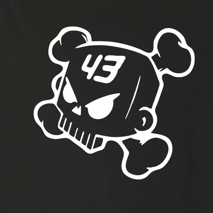 Hoonigan Block Skull Racing Legend Ken Crossbones Tribute Toddler Long Sleeve Shirt