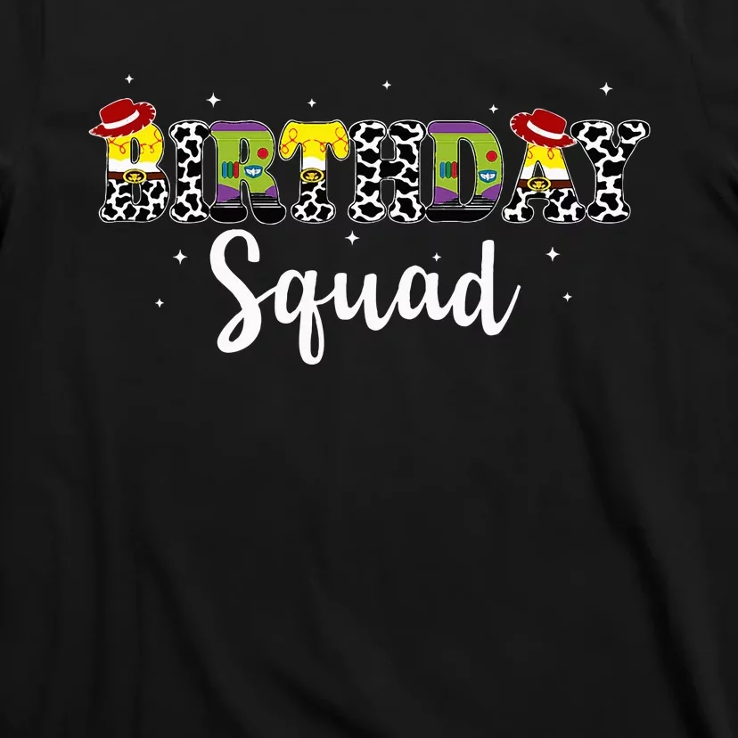 Happy Birthday Squad Story T-Shirt