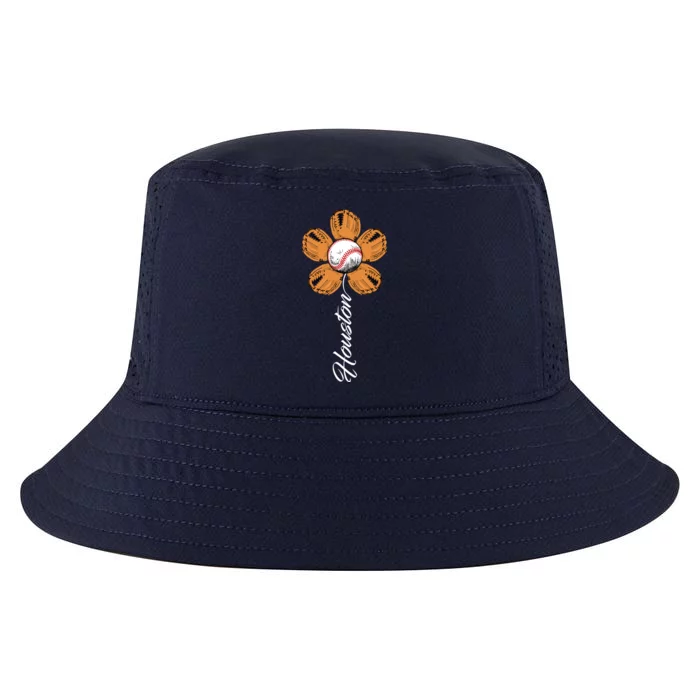 Houston Baseball Sunflower Cool Comfort Performance Bucket Hat