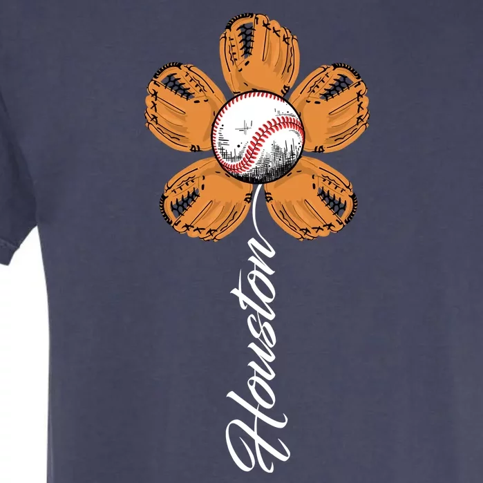 Houston Baseball Sunflower Garment-Dyed Heavyweight T-Shirt