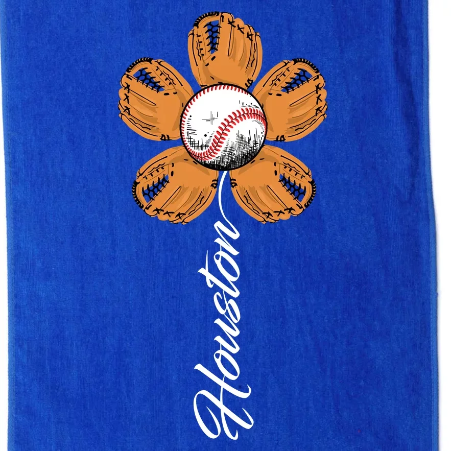 Houston Baseball Sunflower Platinum Collection Golf Towel