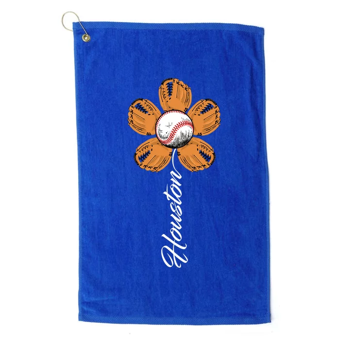 Houston Baseball Sunflower Platinum Collection Golf Towel