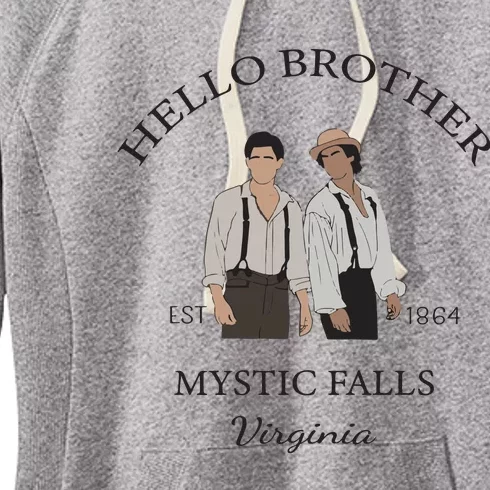 Hello Brother Salvatore Brothers Est 1864 Women's Fleece Hoodie