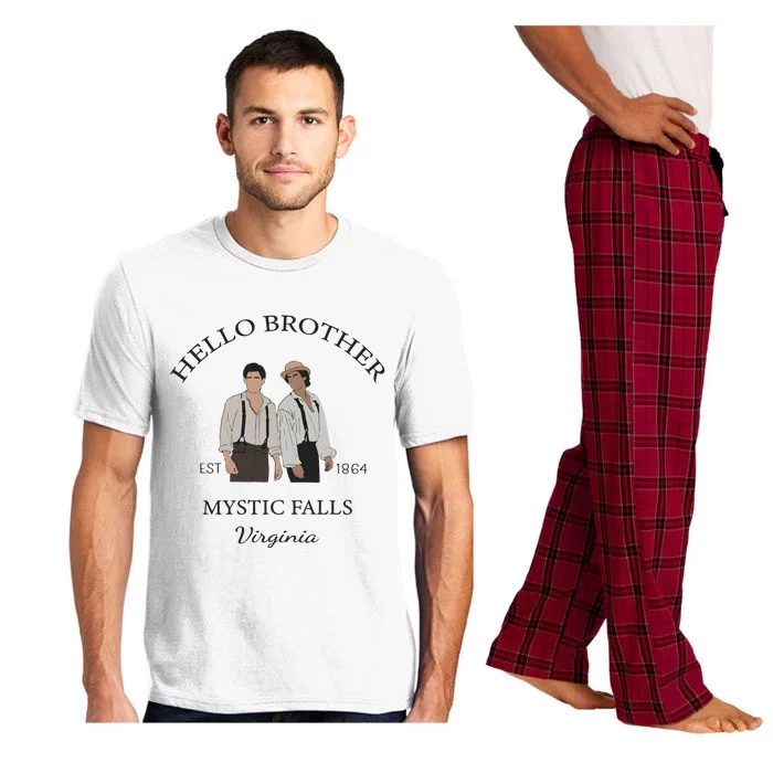 Hello Brother Salvatore Brothers Est 1864 Pajama Set