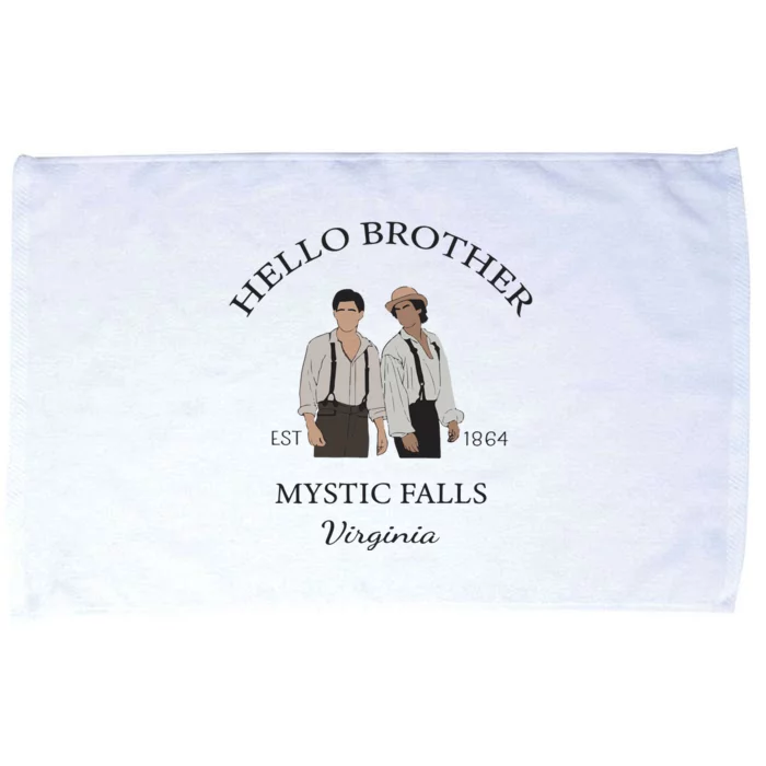 Hello Brother Salvatore Brothers Est 1864 Microfiber Hand Towel