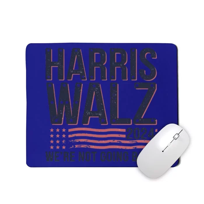 Harriswalz Bold Steps Toward A Brighter Future Funny Gift Mousepad