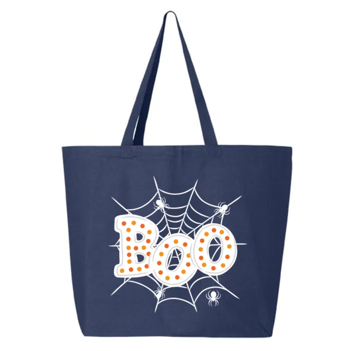 Halloween Boo Spider Web Spooky Season 25L Jumbo Tote