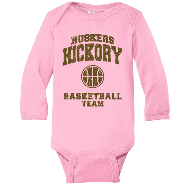 Hickory Basketball Team Baby Long Sleeve Bodysuit