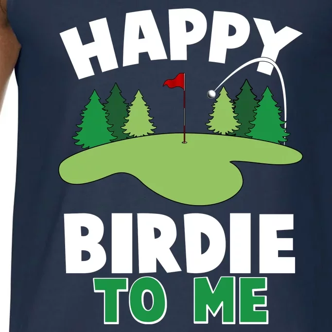 Happy Birdie To Me Golfing Comfort Colors® Tank Top