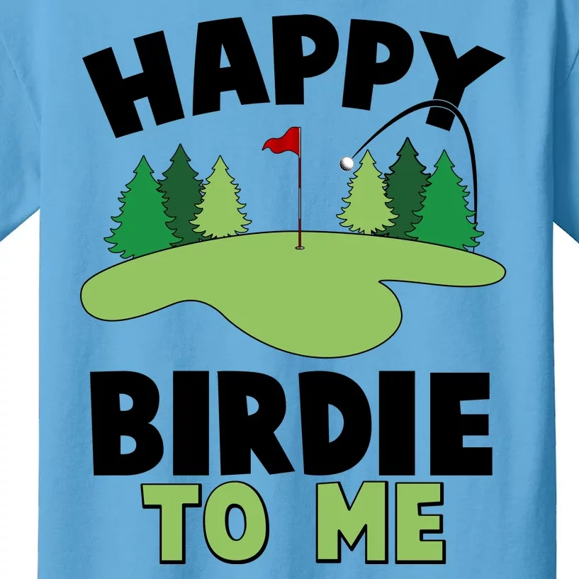 Happy Birdie To Me Golfing Kids T-Shirt