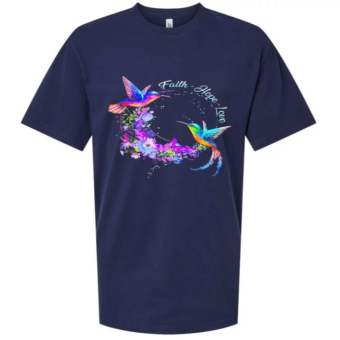 Hummingbird Bird Tree Beautiful Nature Spirit Sueded Cloud Jersey T-Shirt